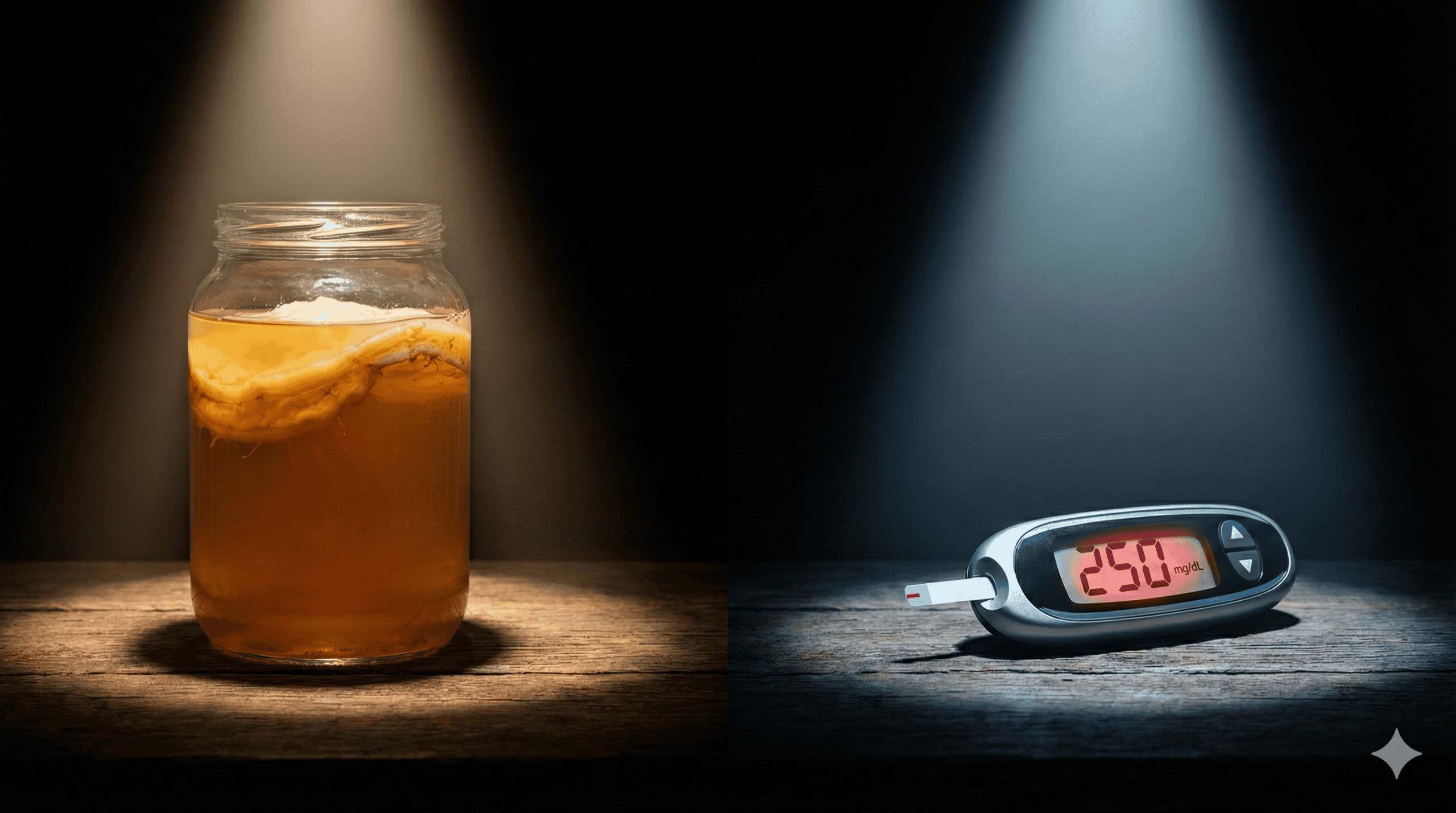 Kombucha para glicemia alta - Bebida probiótica para controlar diabetes e saúde