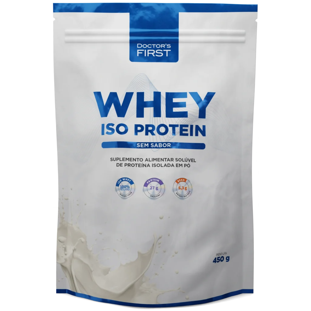 Whey Iso Protein Sem Sabor 450 g — Doctor First